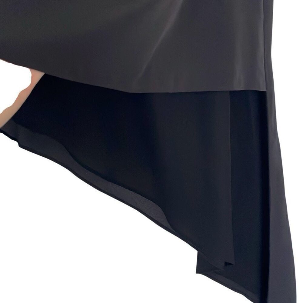 BCBGGeneration Strapless Asymmetrical High-Low Black Dress - XS - Picture 6 of 9